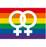Rainbow Venus Sticker